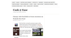 Desktop Screenshot of cookatease.com