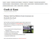Tablet Screenshot of cookatease.com